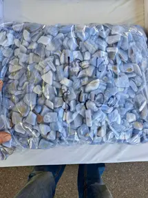 Blue Lace Agate – 10 kg Lot